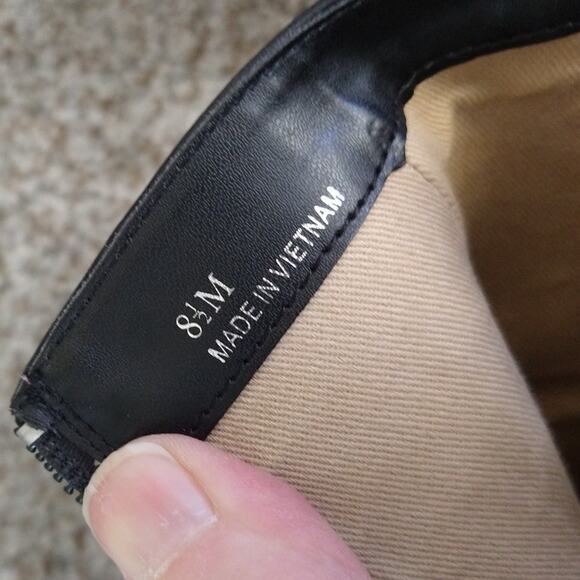 Linea Paolo Viva Black Leather Ankle Booties | Size 8.5 - Picture 12 of 16